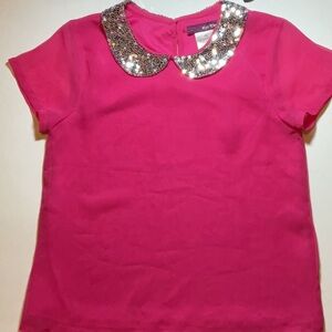 Epic Threads Sequin Collar Top